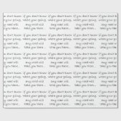 Papier mit jeder Art von Umhüllung Geschenkpapier (Flach)