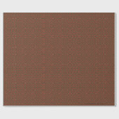 Papier mit rotem und grünem Muster Geschenkpapier (Flach)