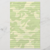 Papier mit Schatten der grünen Camouflage (Vorderseite)