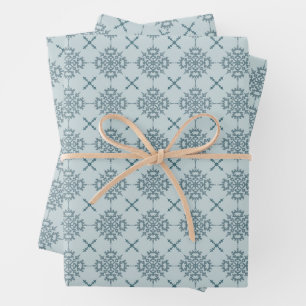 Papier mit Schneeflocken