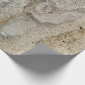 Papier mit steinigem Muster Geschenkpapier (Ecke)