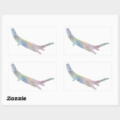 Papier Mosaik River Otter Sticker (Blatt)