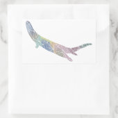 Papier Mosaik River Otter Sticker (Tasche)