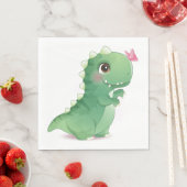 PAPIER NAPKIN: BABY DINOSAUR SERVIETTE (Beispiel)