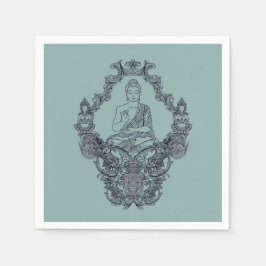 PAPIER NAPKIN: BUDDHA SERVIETTE