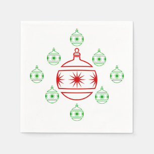 Papier Napkin - Feiertagsschmuck Serviette