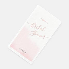 Papier Napkin für ein Brautparty. Serviette