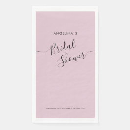 Papier Napkin für ein Brautparty. Serviette