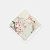 PAPIER NAPKIN : JAPANISCHE WOODBLOCK : OHARA KOSON SERVIETTE (Ecke)