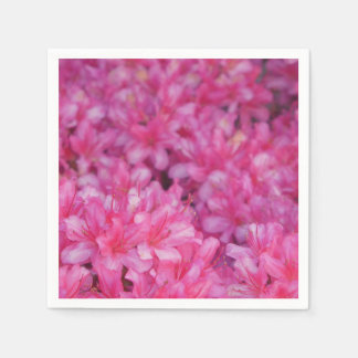 Papier Napkin mit Azaleas Serviette