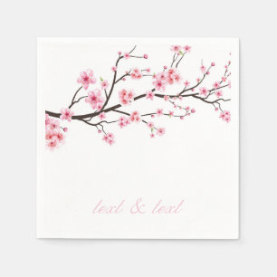 PAPIER NAPKIN : SAKURA CHERRY BLOSSOME SERVIETTE