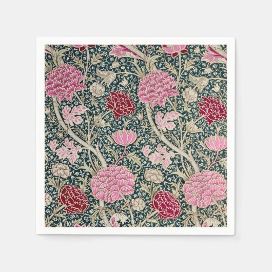 PAPIER NAPKIN : WILLIAM MORRIS : CRAY DESIGN SERVIETTE (Vorderseite)
