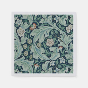 PAPIER NAPKIN : WILLIAM MORRIS : FLORAL DESIGN SERVIETTE