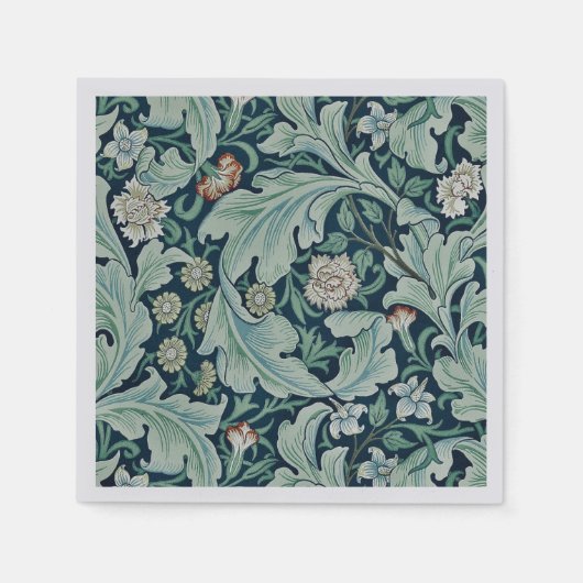 PAPIER NAPKIN : WILLIAM MORRIS : FLORAL DESIGN SERVIETTE (Vorderseite)