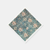 PAPIER NAPKIN : WILLIAM MORRIS : HONEYSUCKLE SERVIETTE (Ecke)