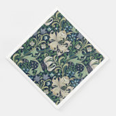 PAPIER NAPKIN : WILLIAM MORRIS : HONEYSUCKLE SERVIETTE (Ecke)