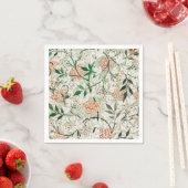 PAPIER NAPKIN : WILLIAM MORRIS: JASMINE SERVIETTE (Beispiel)