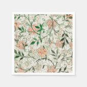 PAPIER NAPKIN : WILLIAM MORRIS: JASMINE SERVIETTE (Vorderseite)