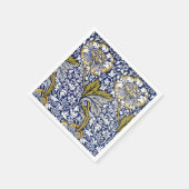 PAPIER NAPKIN : WILLIAM MORRIS : KENNET SERVIETTE (Ecke)