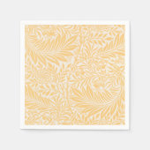 PAPIER NAPKIN : WILLIAM MORRIS : LARKSPUR SERVIETTE (Vorderseite)