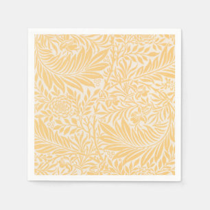 PAPIER NAPKIN: WILLIAM MORRIS : LARKSPUR SERVIETTE