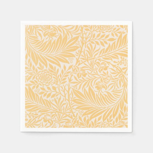 PAPIER NAPKIN : WILLIAM MORRIS : LARKSPUR SERVIETTE (Vorderseite)