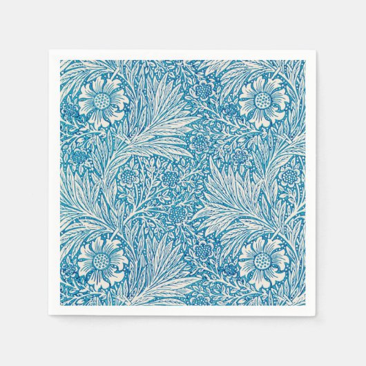 PAPIER NAPKIN : WILLIAM MORRIS "MARIGOLD" SERVIETTE (Vorderseite)