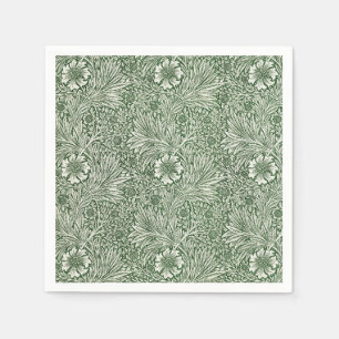 PAPIER NAPKIN: WILLIAM MORRIS: MARIGOLDS SERVIETTE
