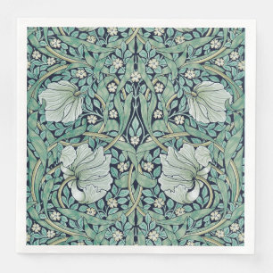 PAPIER NAPKIN : WILLIAM MORRIS : PIMPERNEL SERVIETTE