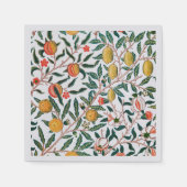 PAPIER NAPKIN : WILLIAM MORRIS : POMEGRANATE SERVIETTE (Vorderseite)