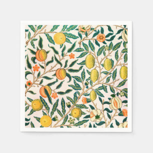 PAPIER NAPKIN: WILLIAM MORRIS : POMEGRANATE SERVIETTE