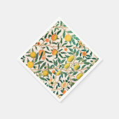 PAPIER NAPKIN : WILLIAM MORRIS : POMEGRANATE SERVIETTE (Ecke)