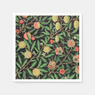 PAPIER NAPKIN: WILLIAM MORRIS : POMEGRANATE SERVIETTE