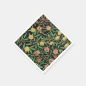 PAPIER NAPKIN : WILLIAM MORRIS : POMEGRANATE SERVIETTE (Ecke)