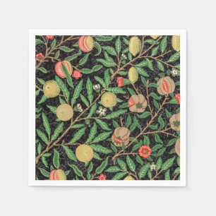 PAPIER NAPKIN: WILLIAM MORRIS : POMEGRANATE SERVIETTE