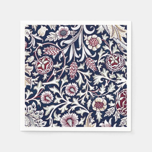 PAPIER NAPKIN : WILLIAM MORRIS : TRENT SERVIETTE (Vorderseite)