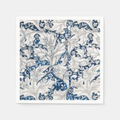 PAPIER NAPKIN : WILLIAM MORRIS : WALLFLOWER DESIGN SERVIETTE (Vorderseite)