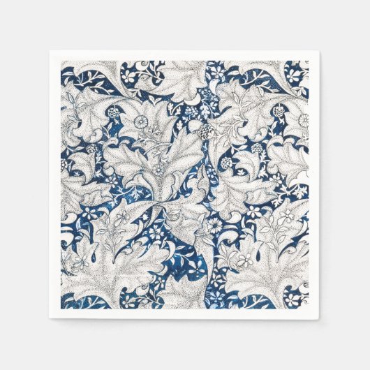 PAPIER NAPKIN : WILLIAM MORRIS : WALLFLOWER DESIGN SERVIETTE (Vorderseite)