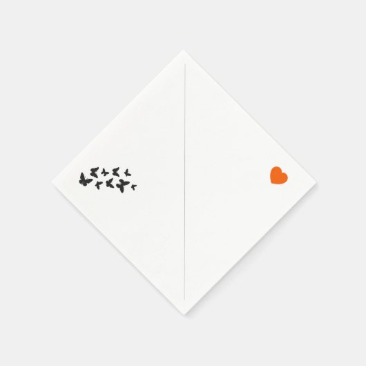 Papier Napkins, 4,75"l x 4,75"w Serviette (Ecke)