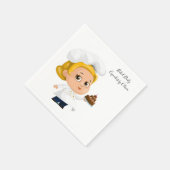 Papier Napkins, Bäckerei Cupcakes Serviette (Ecke)