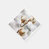 Papier Napkins, Baumwolle Serviette (Ecke)