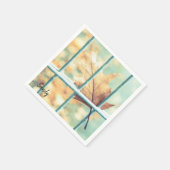 Papier Napkins, Blätter Serviette (Ecke)