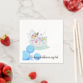 Papier Napkins, Bubble-Bad Napkins Serviette (Beispiel)