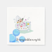 Papier Napkins, Bubble-Bad Napkins Serviette (Vorderseite)