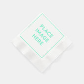 Papier Napkins, Cocktail Cocktail Serviette (Ecke)