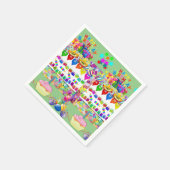 Papier Napkins, Cupcakes glücklich Geburtstag Serviette (Ecke)