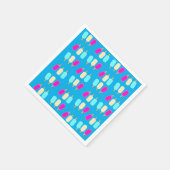 Papier Napkins, Eiscreme Serviette (Ecke)
