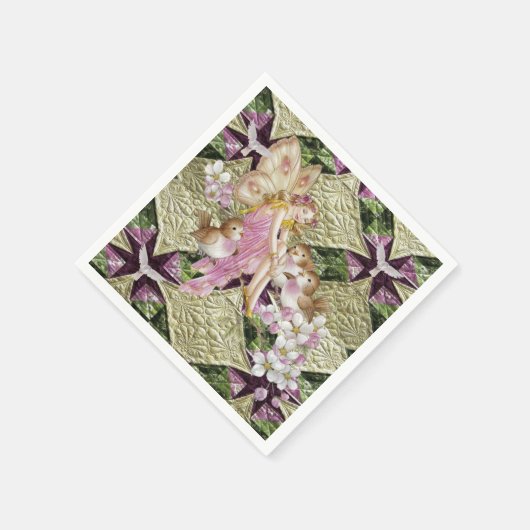 Papier Napkins, Fairy Serviette (Ecke)