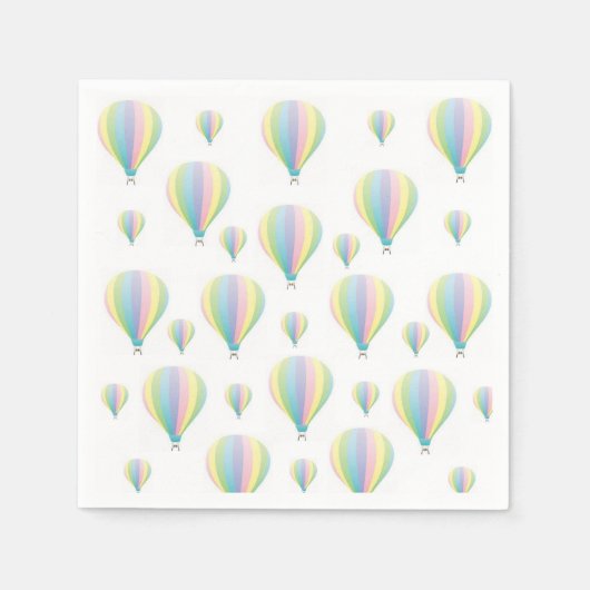 Papier Napkins, Fallschirme Serviette (Vorderseite)