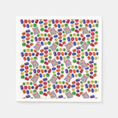 Papier Napkins, Farben Serviette (Vorderseite)